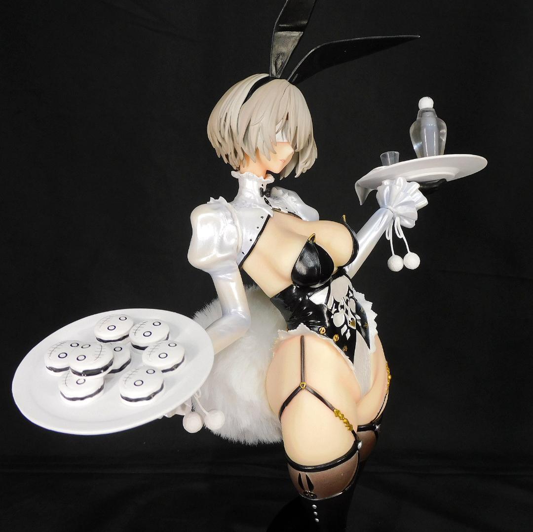 ニーアオートマタ バニー 2B 頭部2種 1/4 フィギュア 専用箱 海外限定
