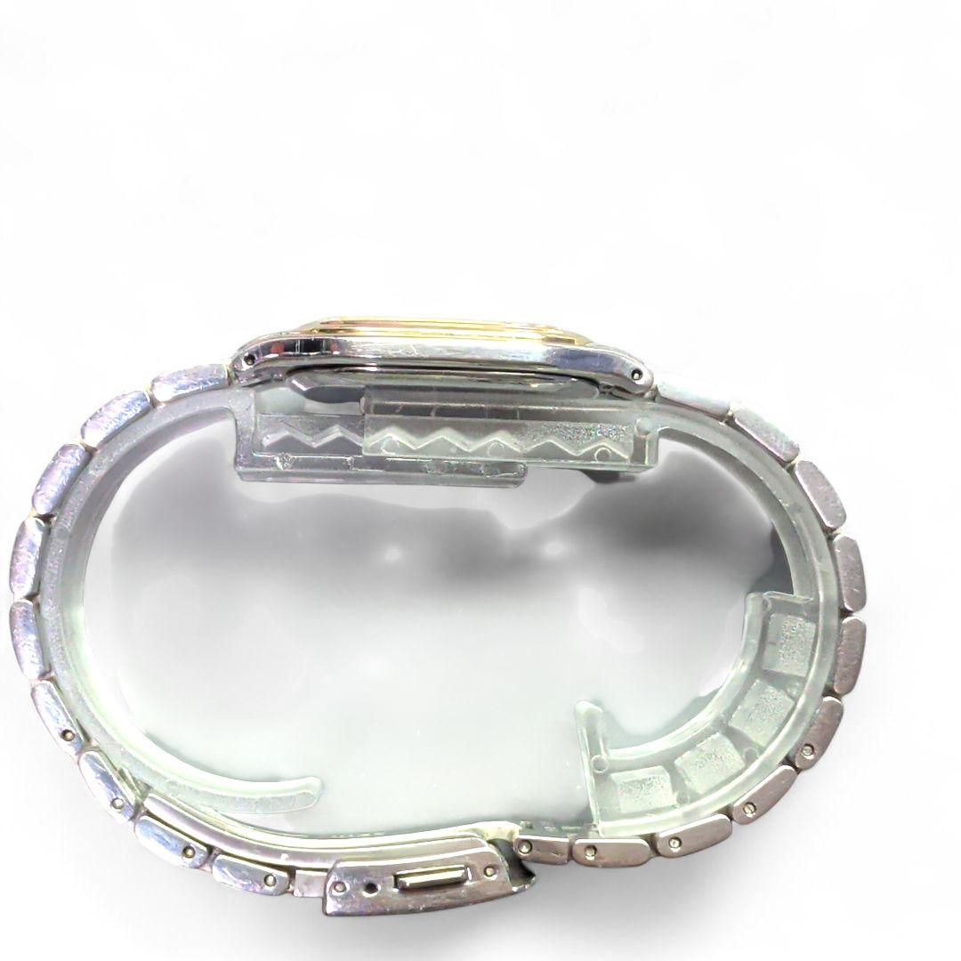 【美品】稼働品 セイコー ドルチェ 高精度クォーツ コンビメタル オーバル