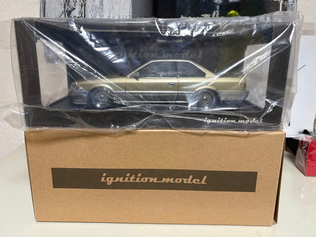 イグニッションモデル1/18 レパード前期アルティマBBSアルミ仕様！