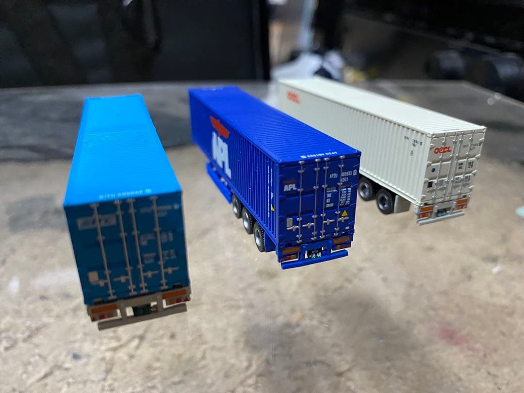 1/150 Nゲージサイズ　トラック、トレーラーコレクション13台+3台セット