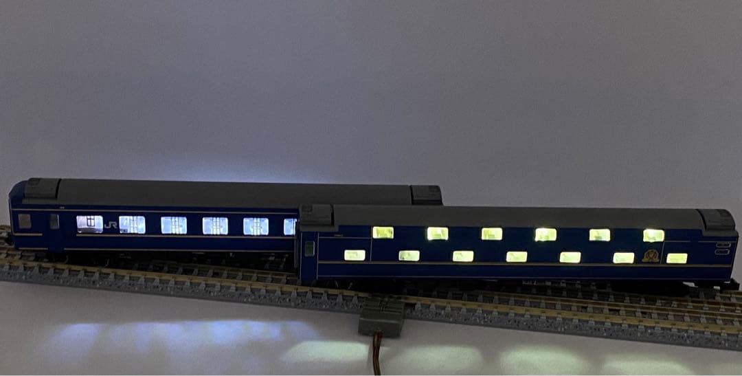 TOMIX 24系25形特急寝台客車(北斗星・JR北海道仕様)12両　室内灯付