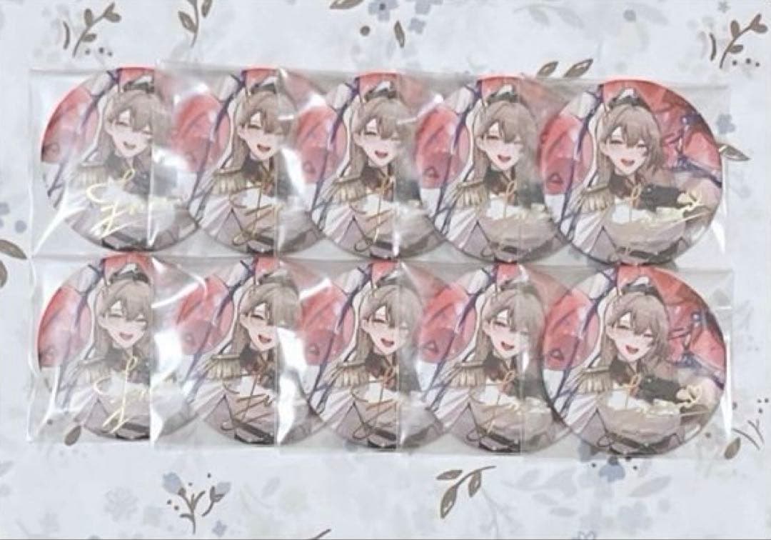 弦月藤士郎 にじさんじ 誕生日 2021 缶バッジ グッズ セット