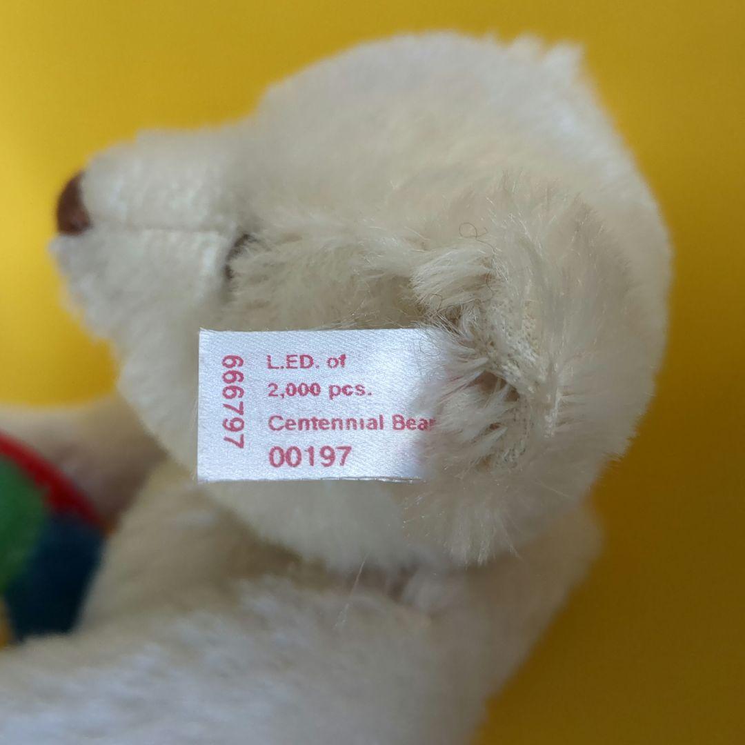 Steiff シュタイフ FAOシュワルツ　センテニアル・ベア ボール 2002