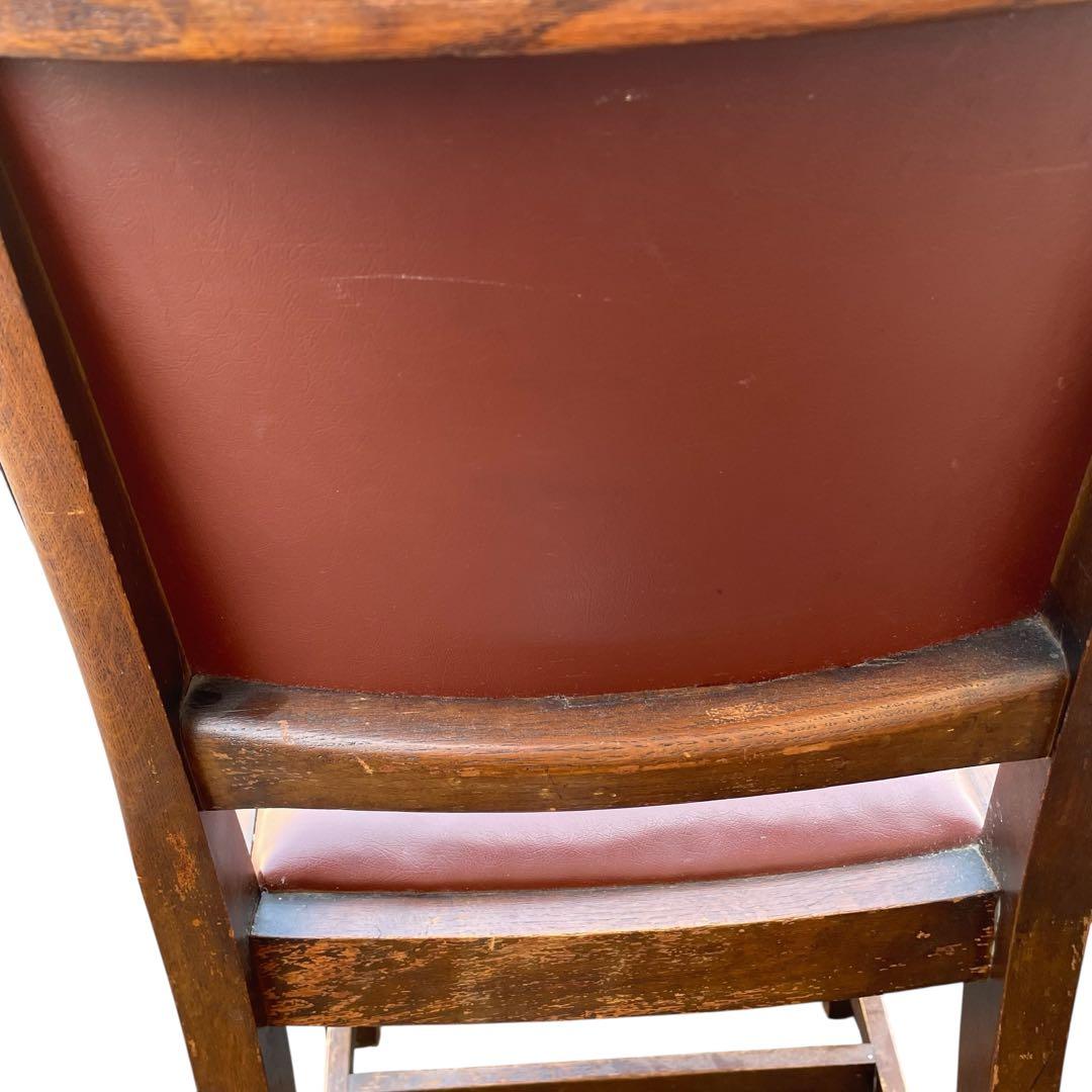 デンマーク製 アンティーク家具 ダイニング チェア 1900年代製作 西洋