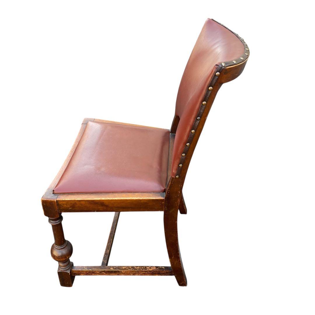 デンマーク製 アンティーク家具 ダイニング チェア 1900年代製作 西洋