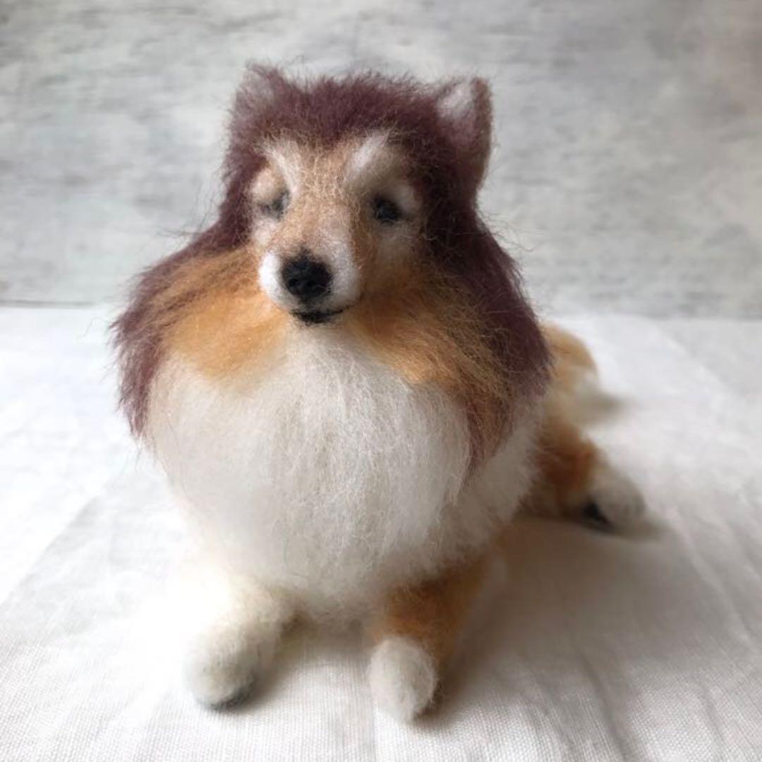 みいな様専用 ☆シェットランドシープドッグ 羊毛フェルト 犬 オーダー