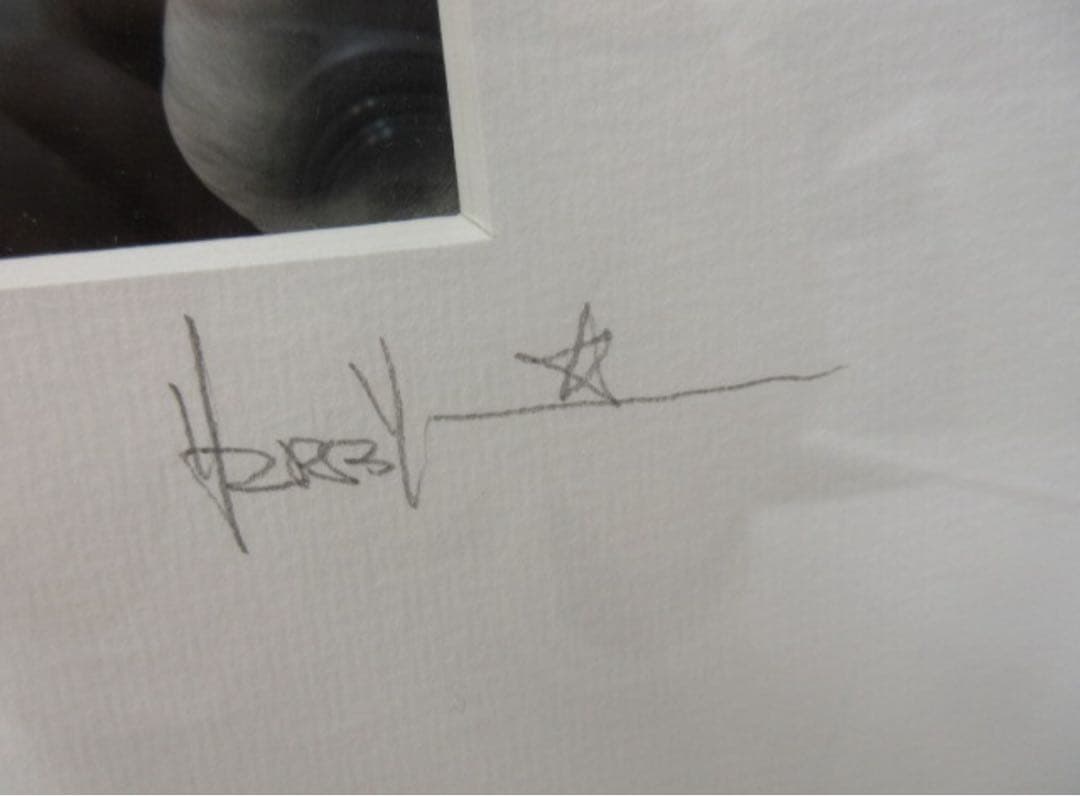 ハービー山口サイン入り 福山雅治 写真 会場限定販売品 プリント