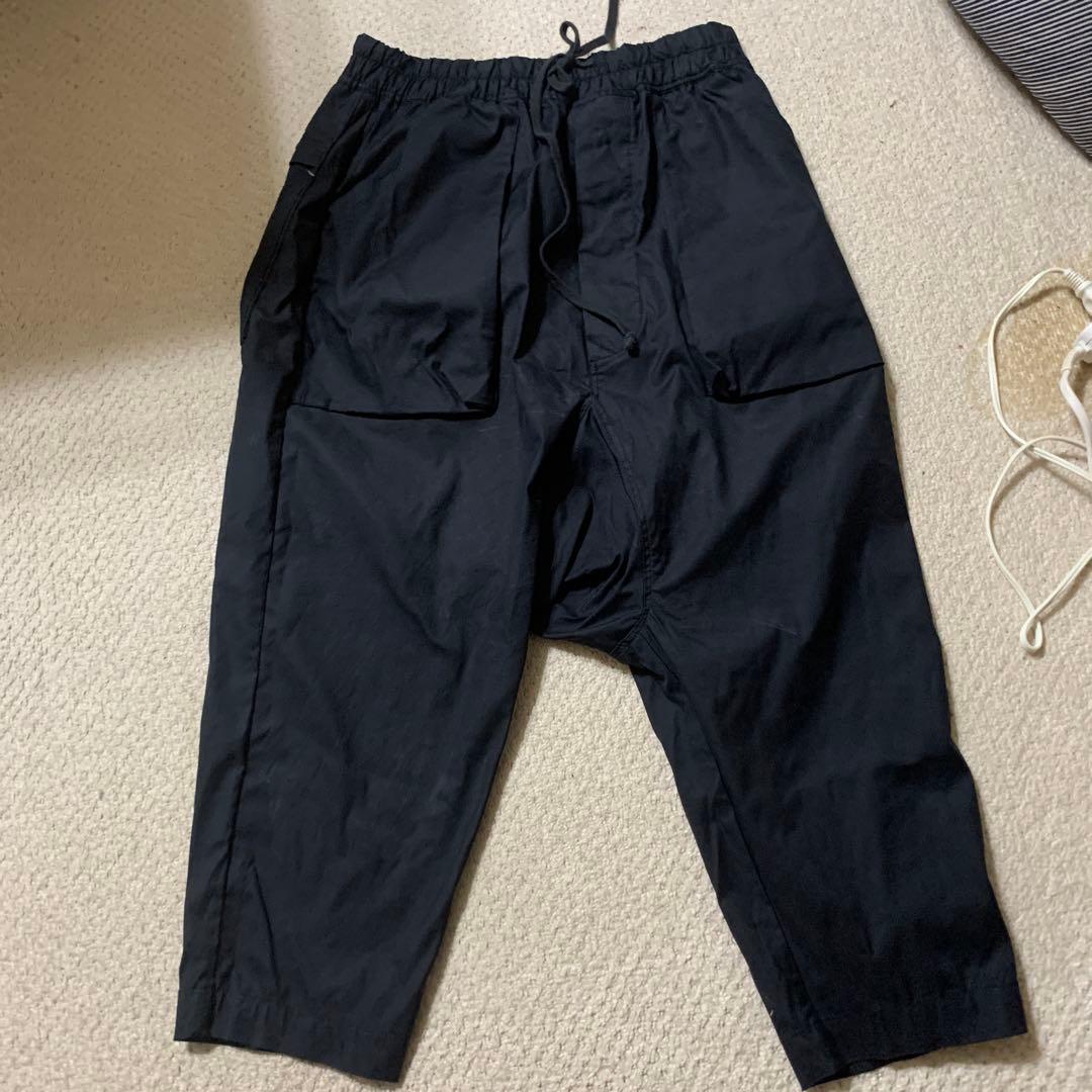 パンツ Luxe-Cotton Sarouel Cropped Pants