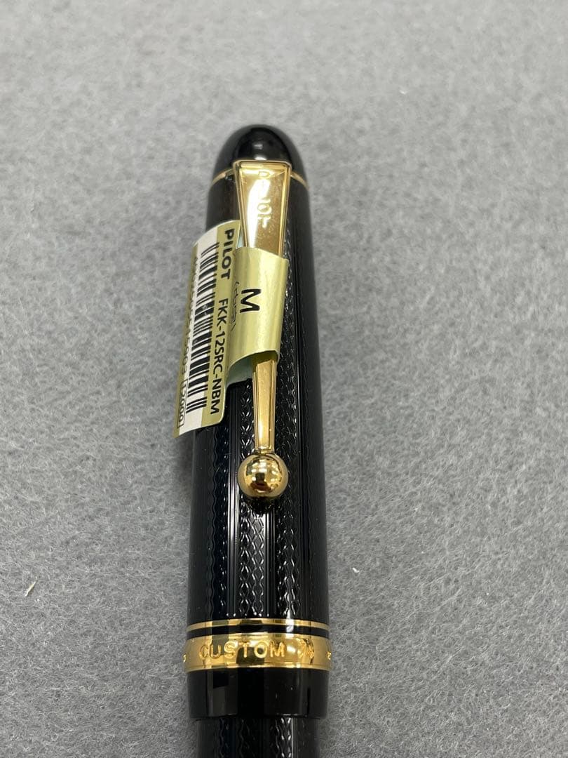 未使用】PILOT CUSTOM74 ブラック 網目 万年筆 字幅M 限定品 - メルカリ