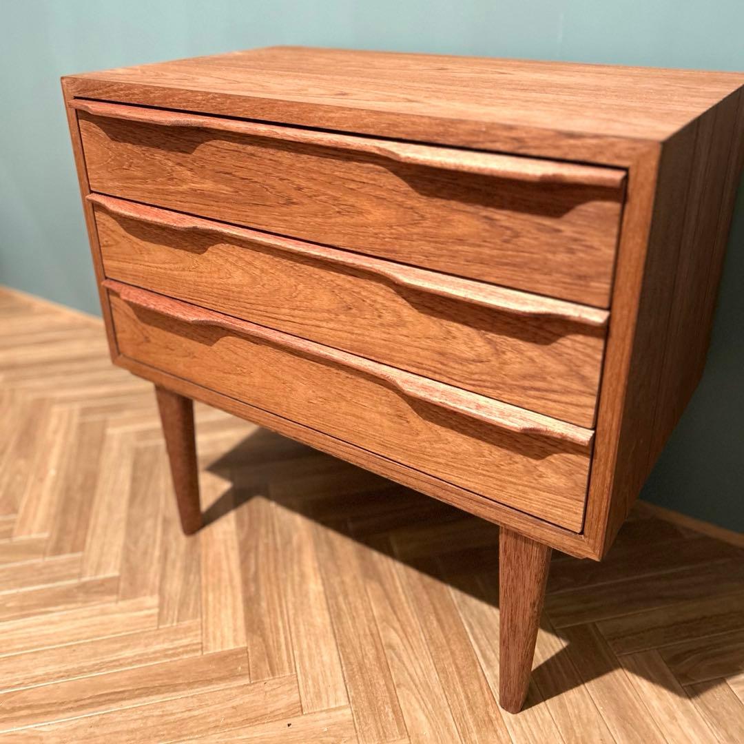 チーク サイドボード チェスト 北欧 ミッドセンチュリー ビンテージ