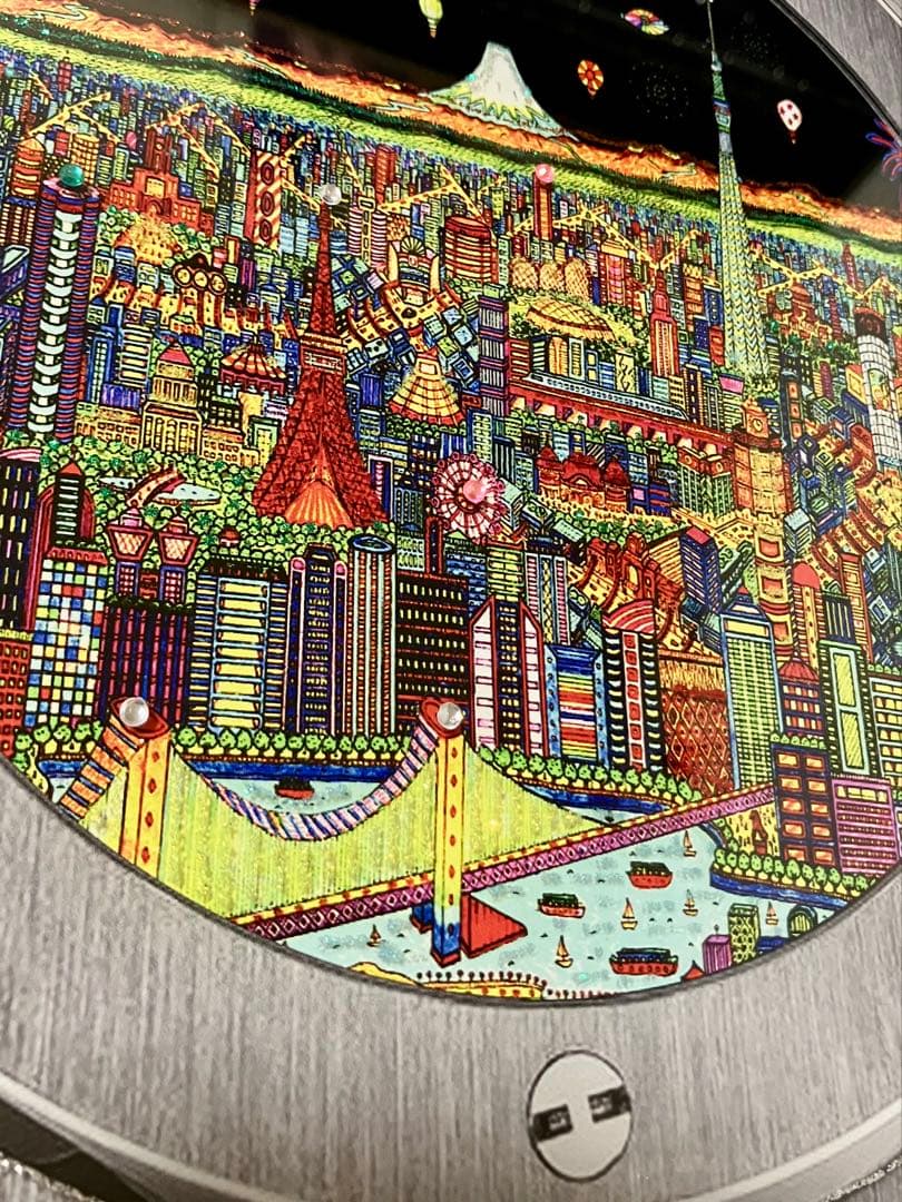 ヨハンペラトーネル 3D作品 Watch Tokyo プレキシアートオブジェ美品