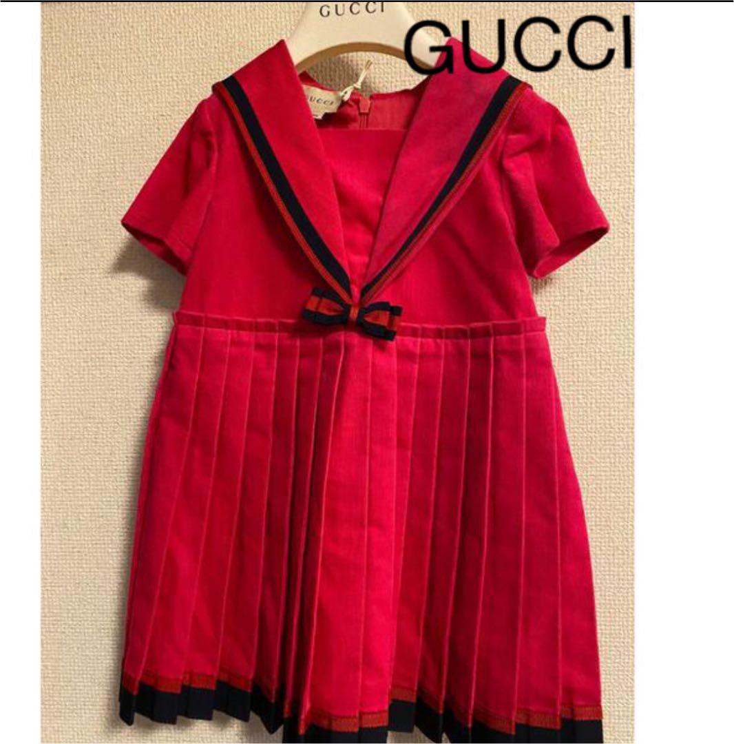 GUCCI ワンピース グッチ ドレス 新品 キッズ 子供 チルドレンの通販は