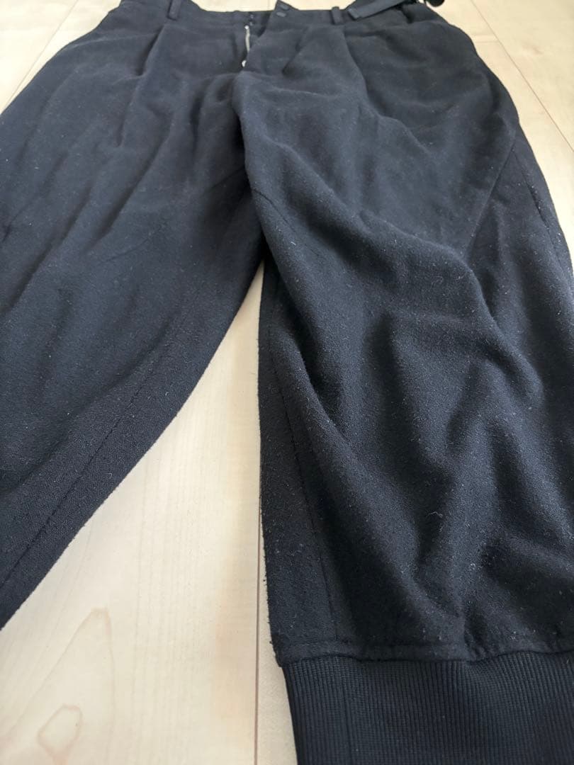 ワイスリー Y-3ジョガーパンツ ウールフランネル XS