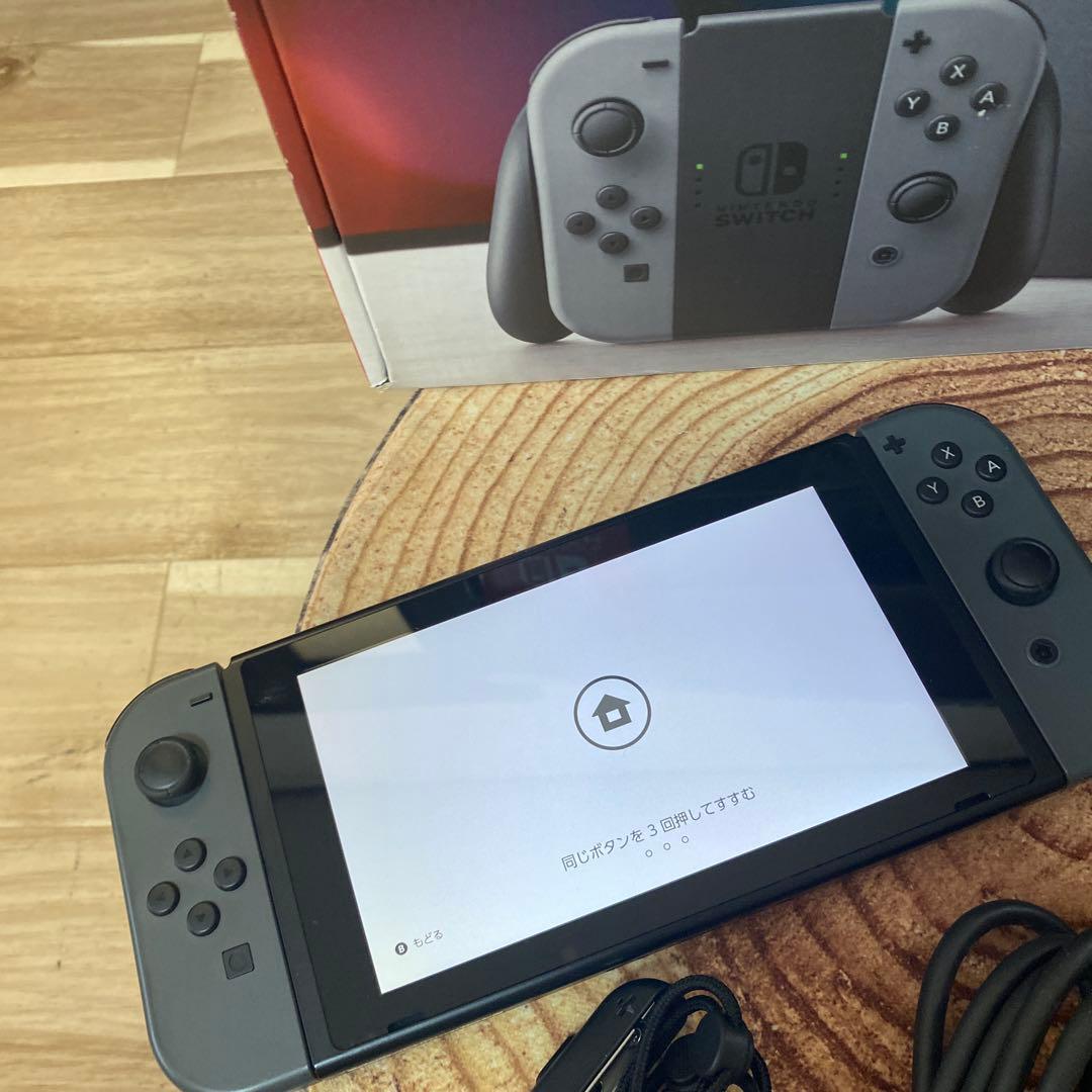 Nintendo Switch ニンテンドースイッチ本体　グレー ④