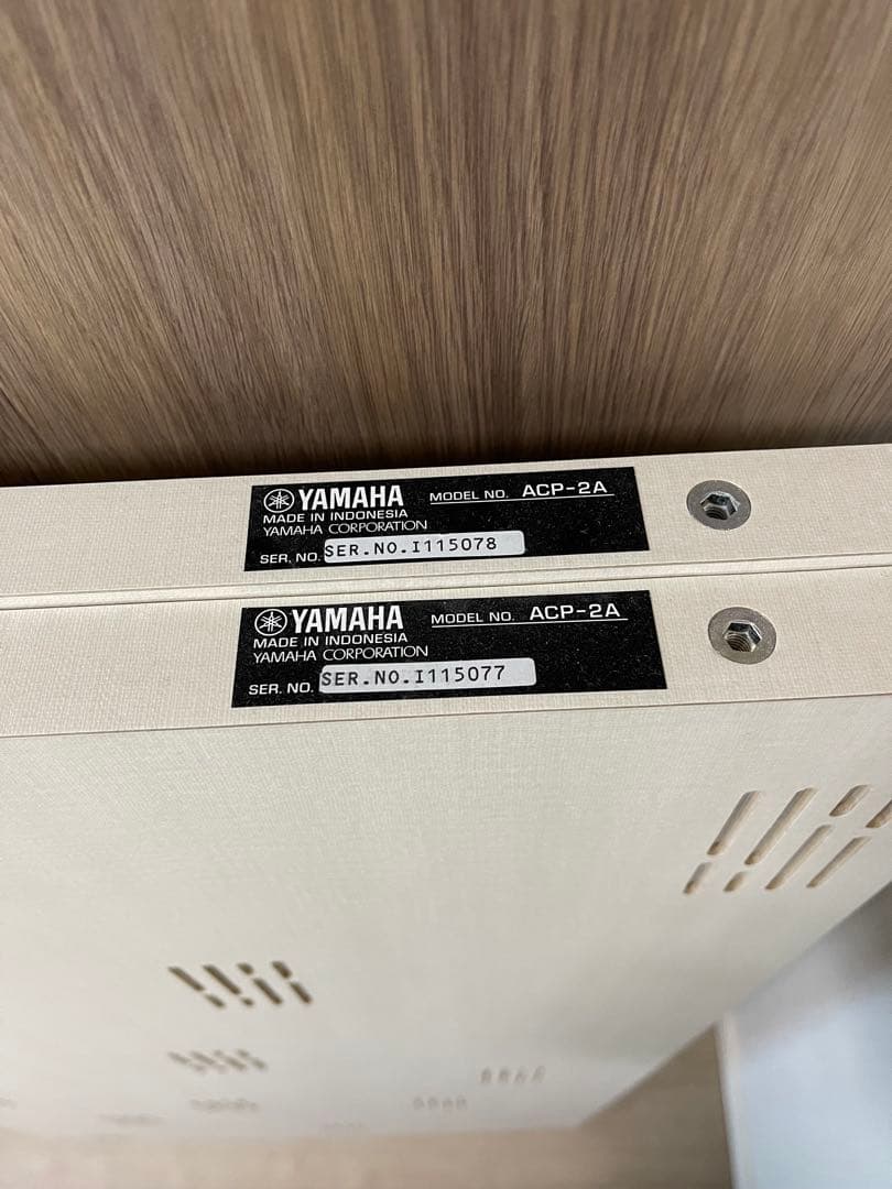 【2枚セット美品】ヤマハ ACP-2A 調音パネル（ホワイト）