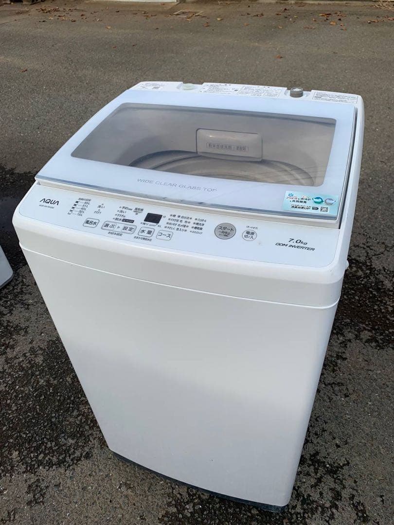 ①✓AQUA 電気洗濯機✓送料設置無料 ✓AQW-GV70H✓