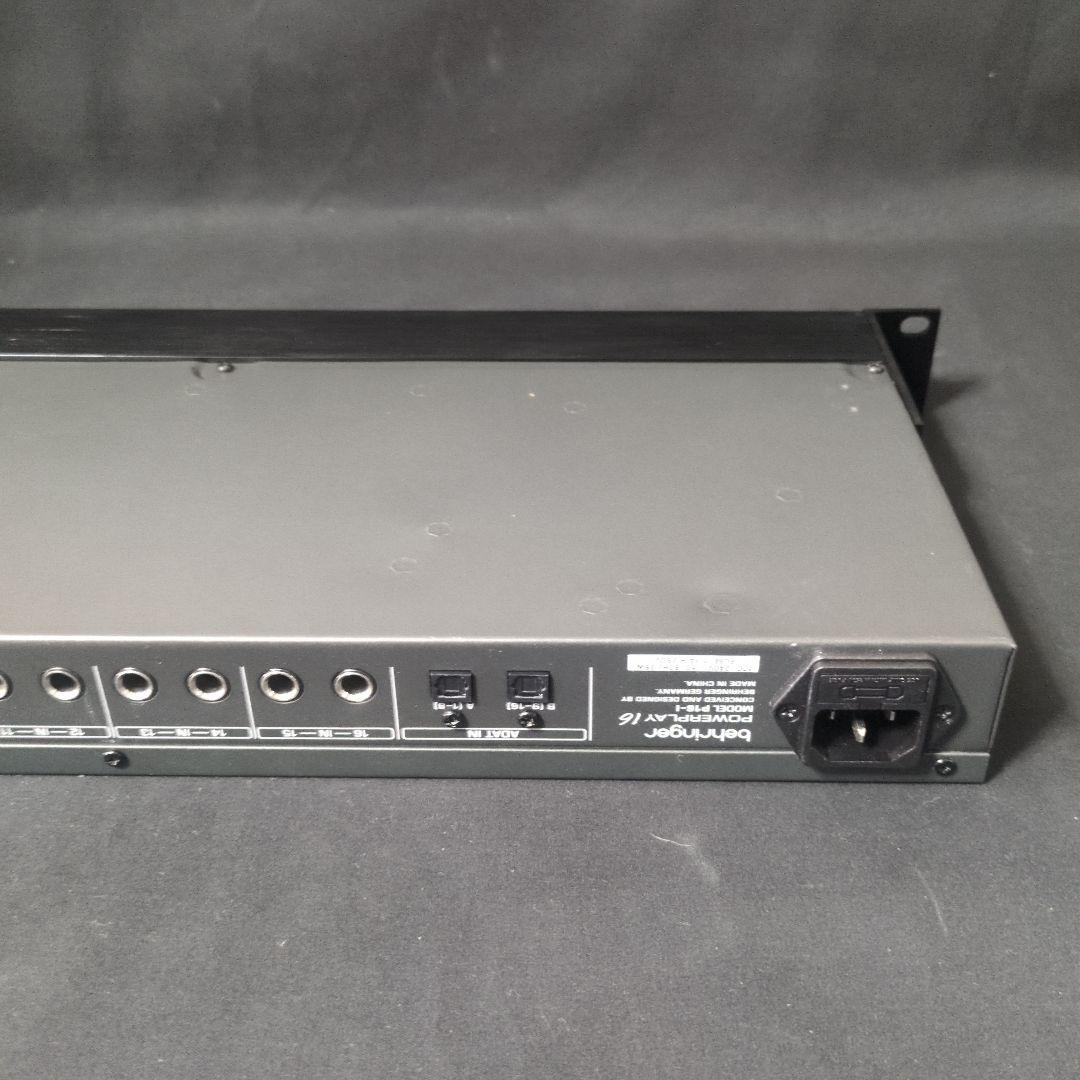 配信機器・PA機器・レコーディング機器 Behringer POWERPLAY 16 P16-I