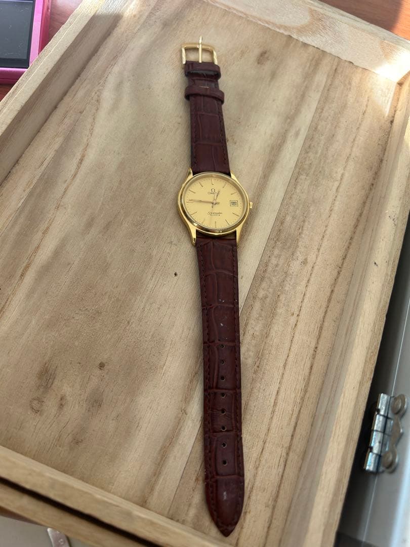 オメガ OMEGA シーマスターSeamaster メンズ 腕時計QZジャンク品