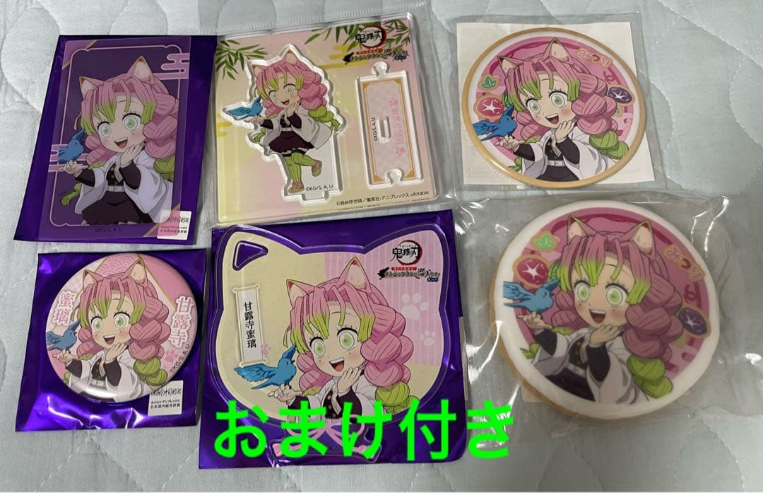 鬼滅の刃 ナンジャタウン ナンジャ 甘露寺 蜜璃 甘露寺蜜璃 アクスタ 缶