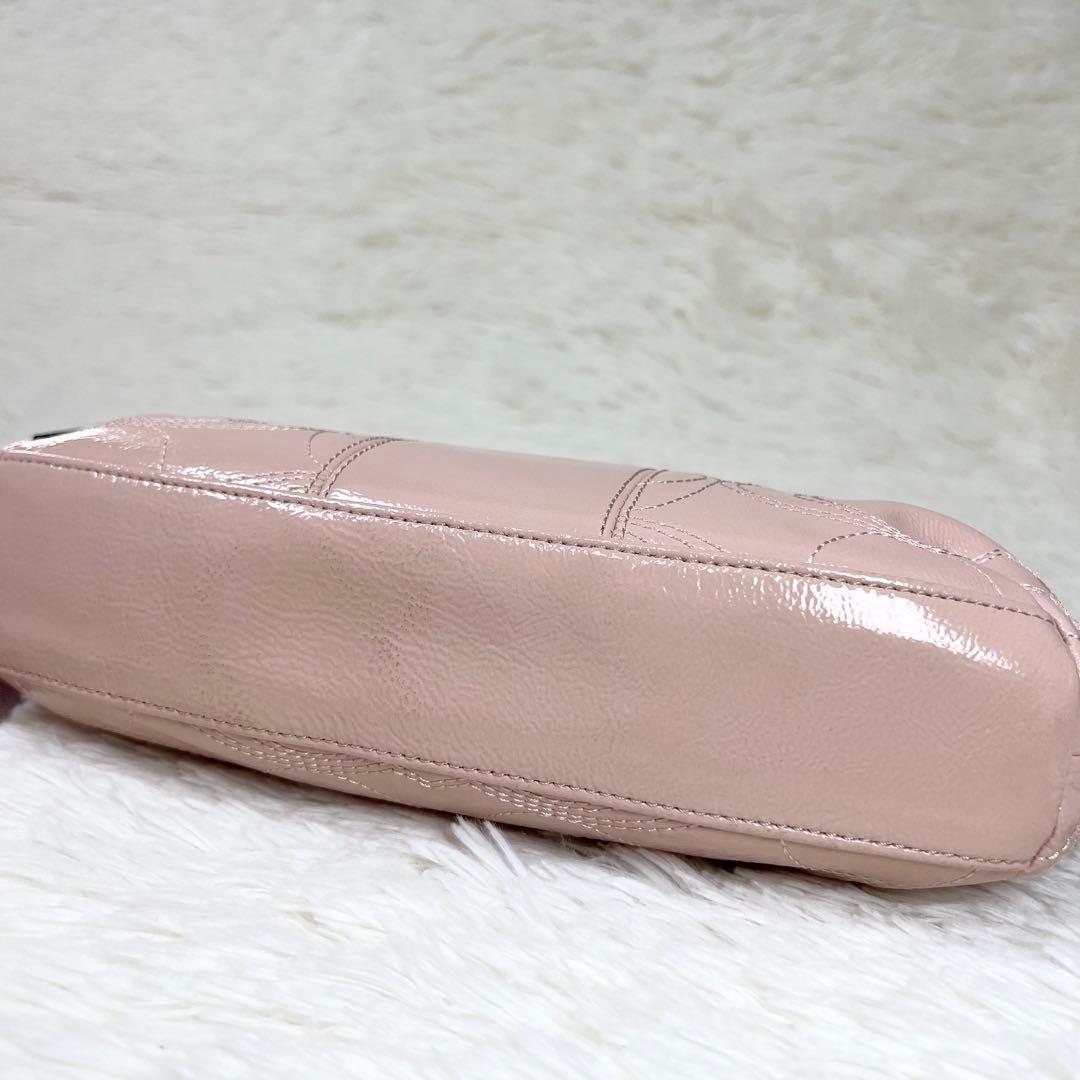 コーチ ワンショルダー アクセサリーポーチ シグネチャー 2way ピンク