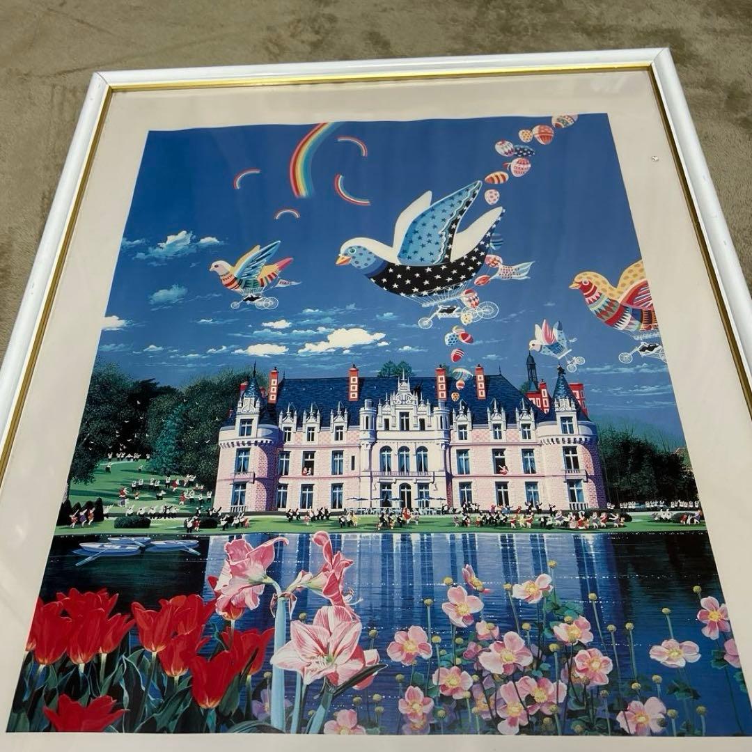 絵画　ヒロ、ヤマガタ　シャンパーニュ城