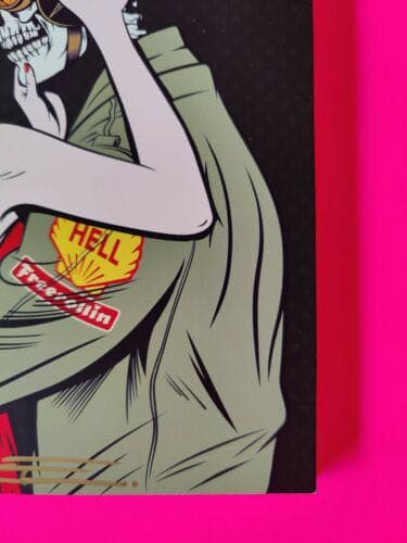 D*Face 表紙 サイン入り 限定ステッカー付属 Banksy バンクシー