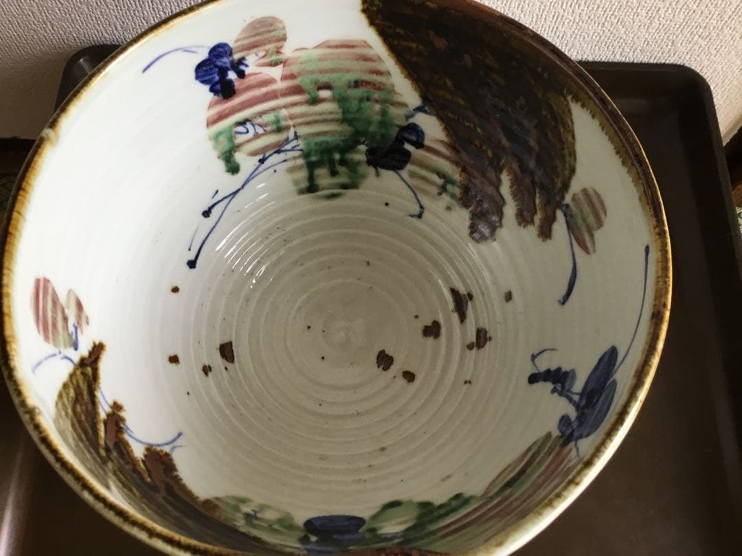 ☆未使用 景徳鎮 有名作家物 大鉢 未使用景