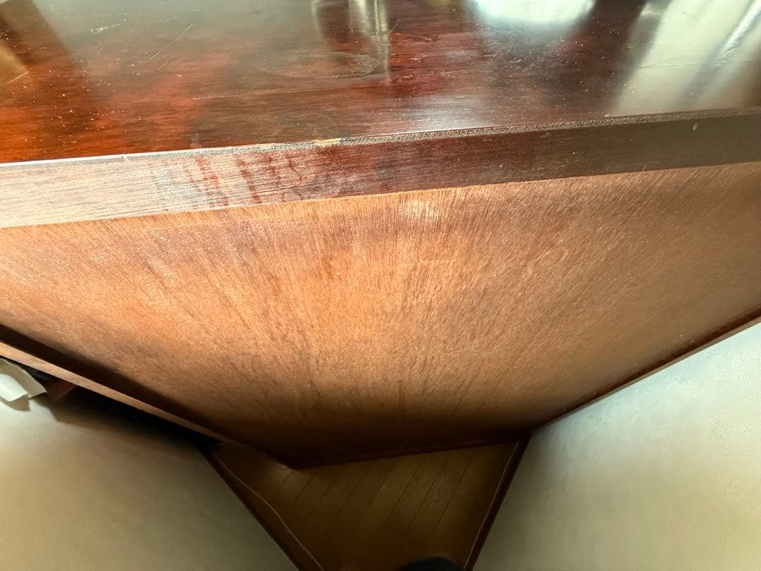 ⚠️sakana様専用出品ダークブラウン木製タンス 7引き出し天然木古潭