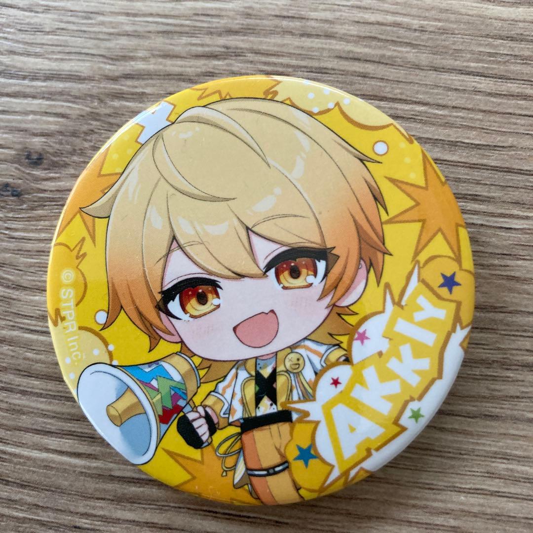 あっきぃくん レインボーロード中77% ランダム缶バッジ アンプタック