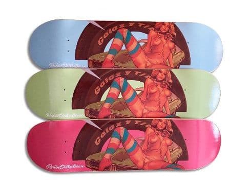 ロッキンジェリービーン　ＨＵＦ　コラボ　スケートボード　スケートデッキ　デッキ