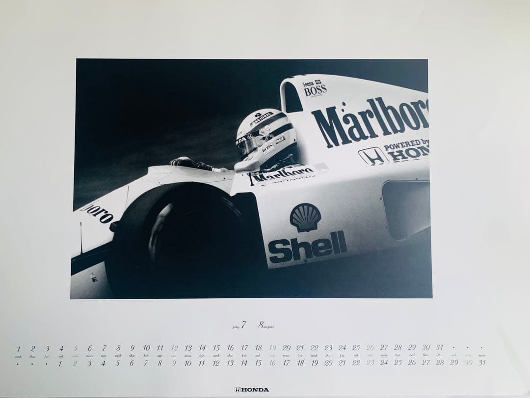 アイルトン セナ F-1 ポスター カレンダー 6枚組 - メルカリ