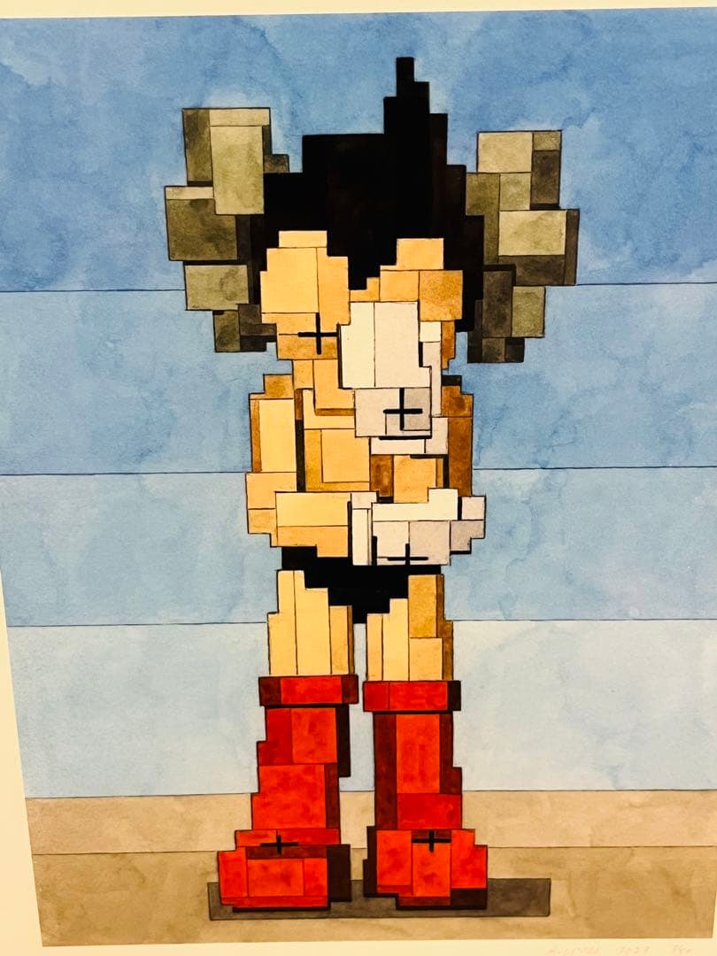 ADAM LISTER アダムリスター KAWS シルクスクリーン 限定50