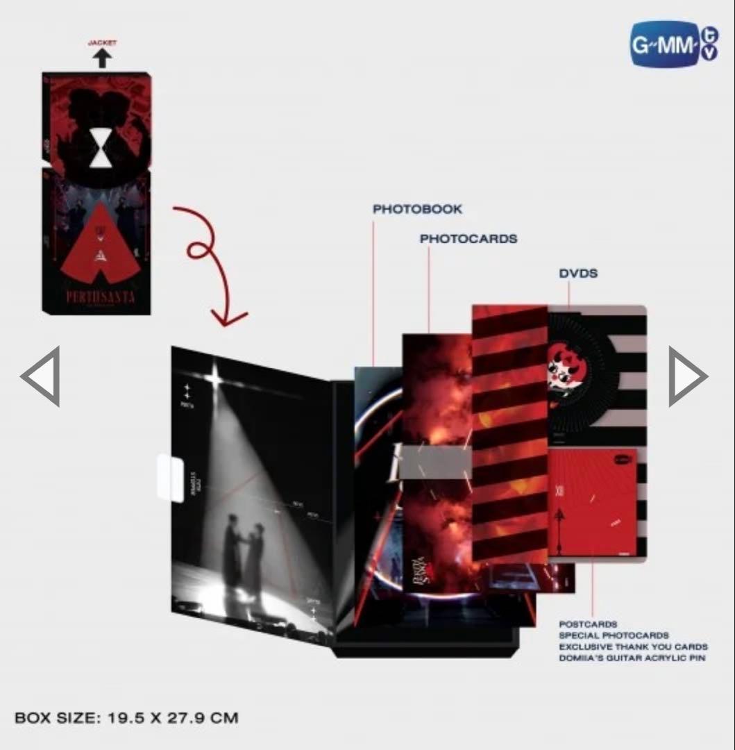 【新品未開封】PerthSantaファンコンDVDボックスセット gmmtv