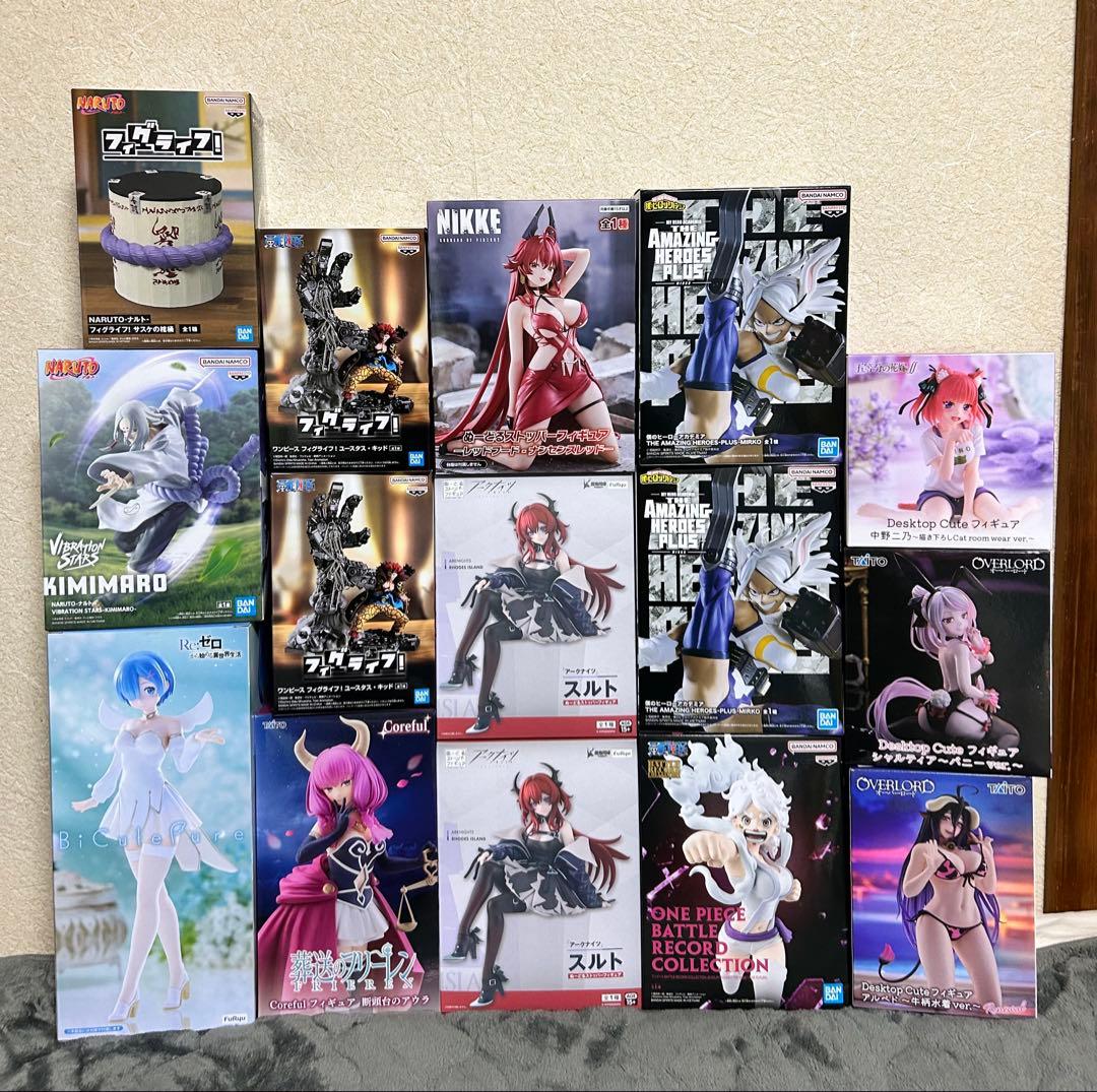 新品未開封】新プライズ・美少女フィギュア含む フィギュアまとめ売り