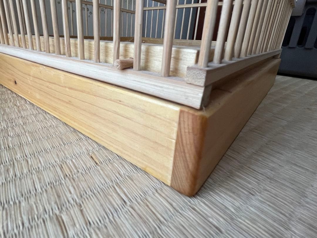 元建具屋職人おじいちゃんの手作り鳥かご