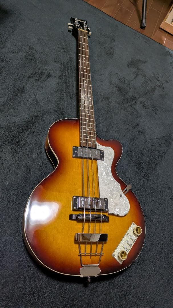 Hofner Ignition club SB ナットノブ交換済 ヘフナーHofner Höfner