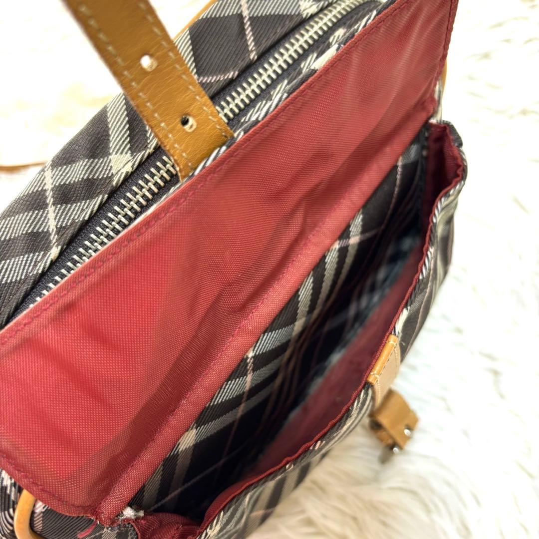 【美品】BURBERRY BLUE LABEL ショルダーバッグ ノバチェック