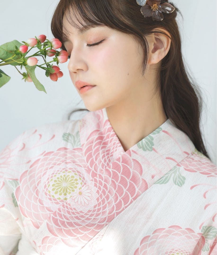 タイムセール！この夏浴衣欲しい方にオススメ♪かんたん着付け二部式浴衣3点セット