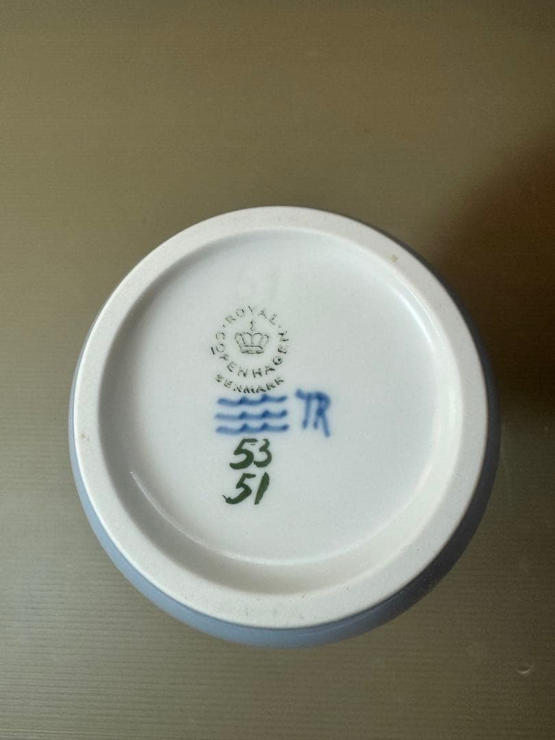 2907 ロイヤルコペンハーゲン アールヌーヴォー 花瓶 未使用 - メルカリ