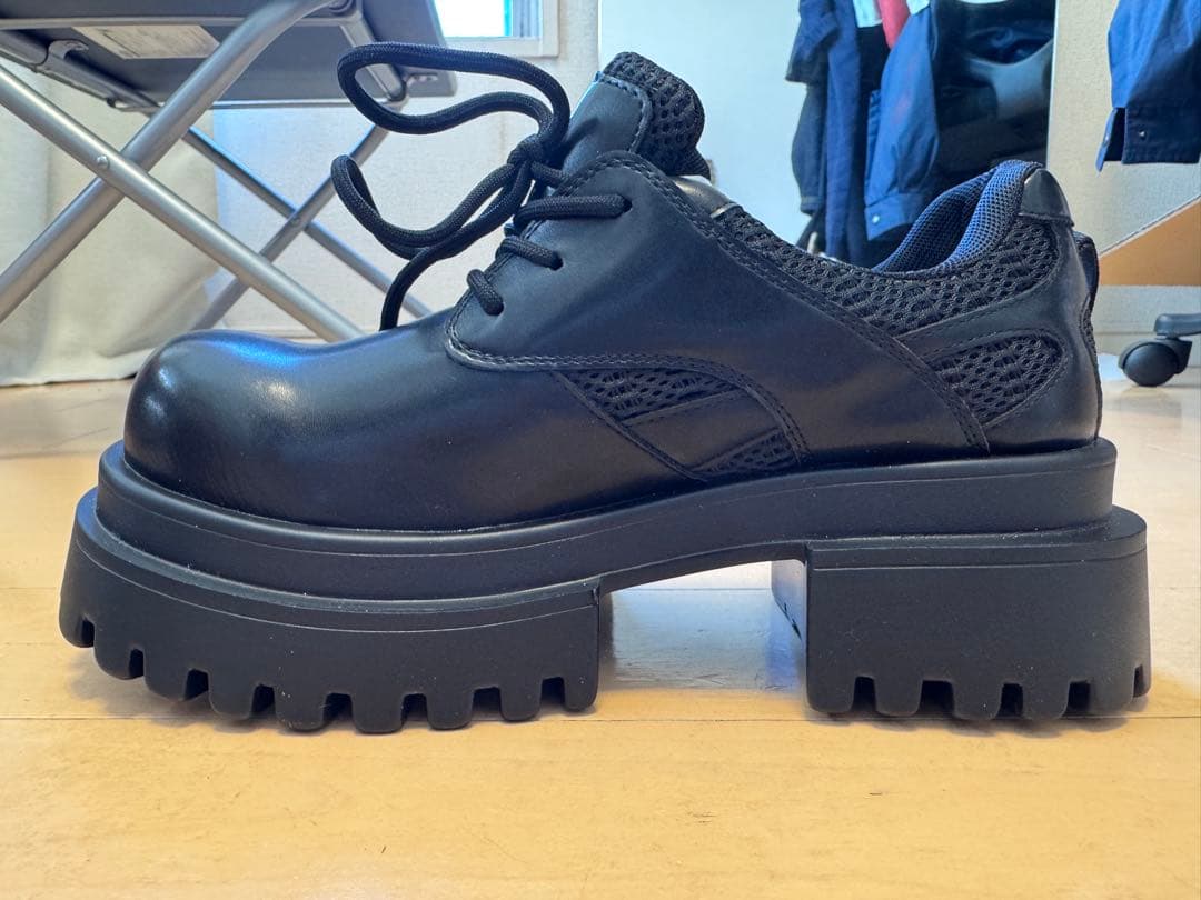 リマジン似　ダービーシューズ　厚底