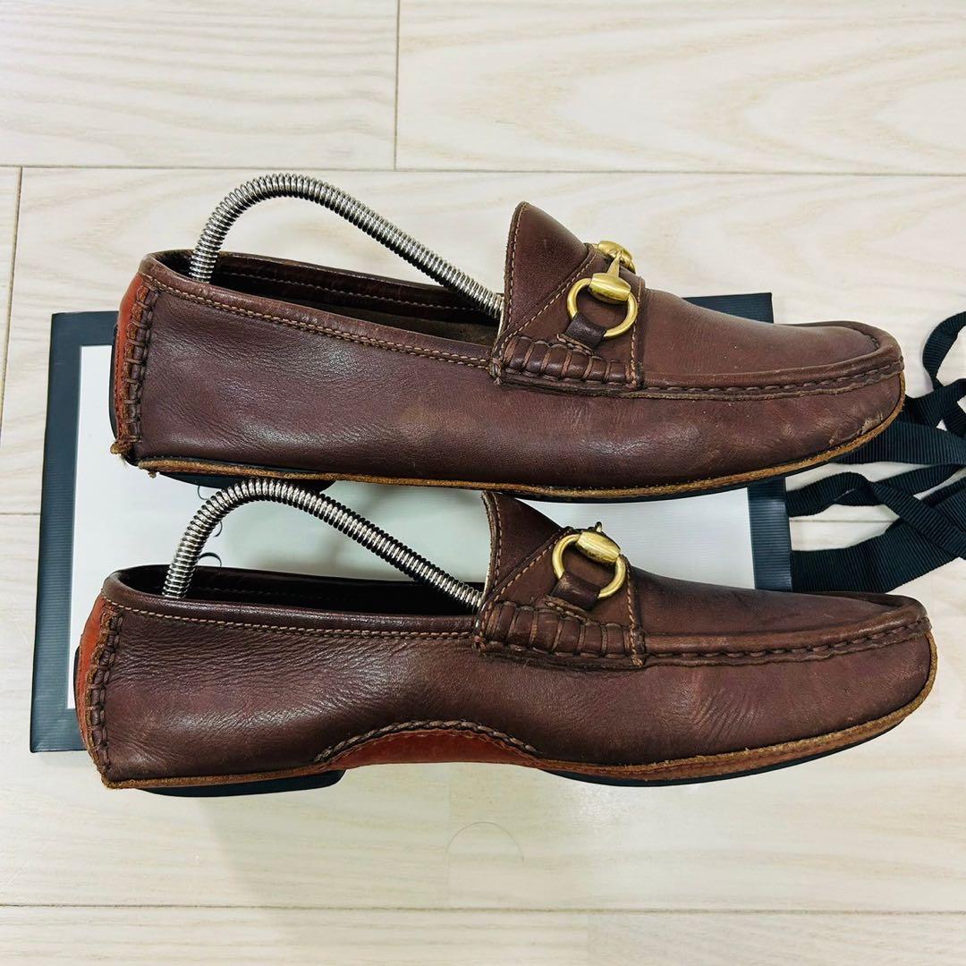 【即発送】グッチ GUCCI ホースビット　ドライビング　ローファー　メンズ