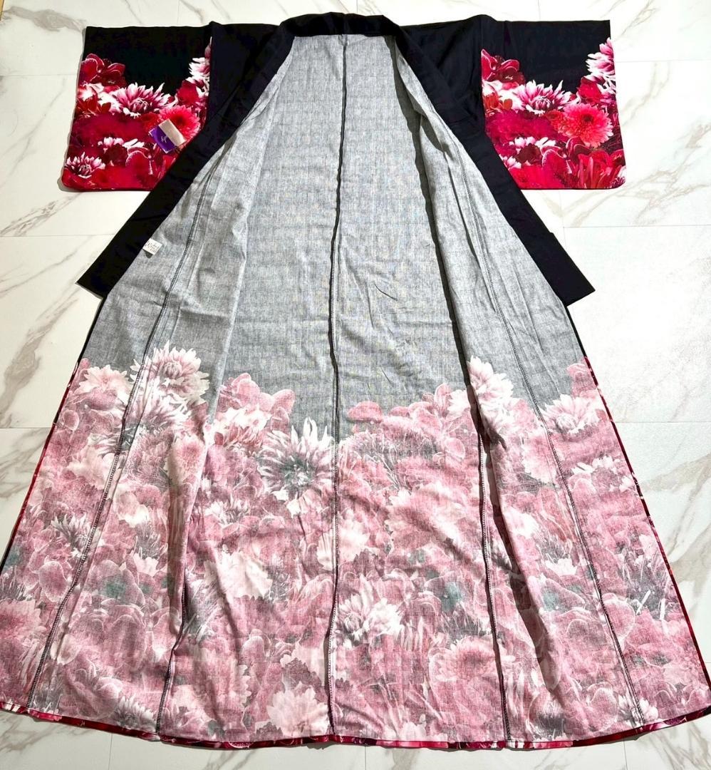 2018　未使用　Rady リゾフラ リゾートフラワー　浴衣　帯セット　ブラック