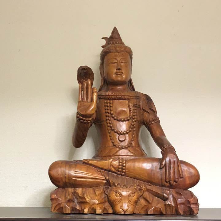 木彫り・シヴァ神