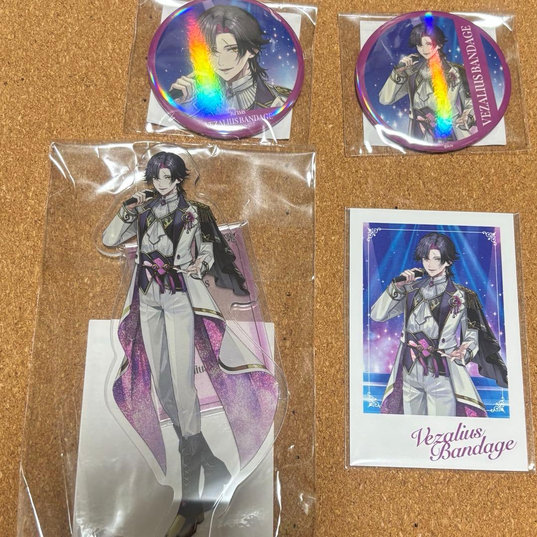 にじさんじ 2nd 2周年 ヴェザリウス 缶バッジ アクスタ チェキ - メルカリ