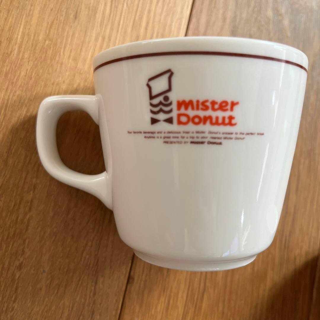 misterdonut ミスド マグカップ レトロ 旧ロゴ - メルカリ