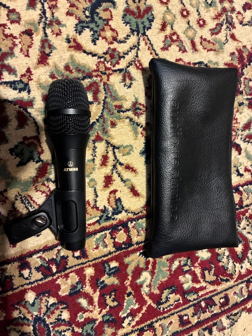 オーディオテクニカ ATM98 ダイナミックマイク 専用ケース付き