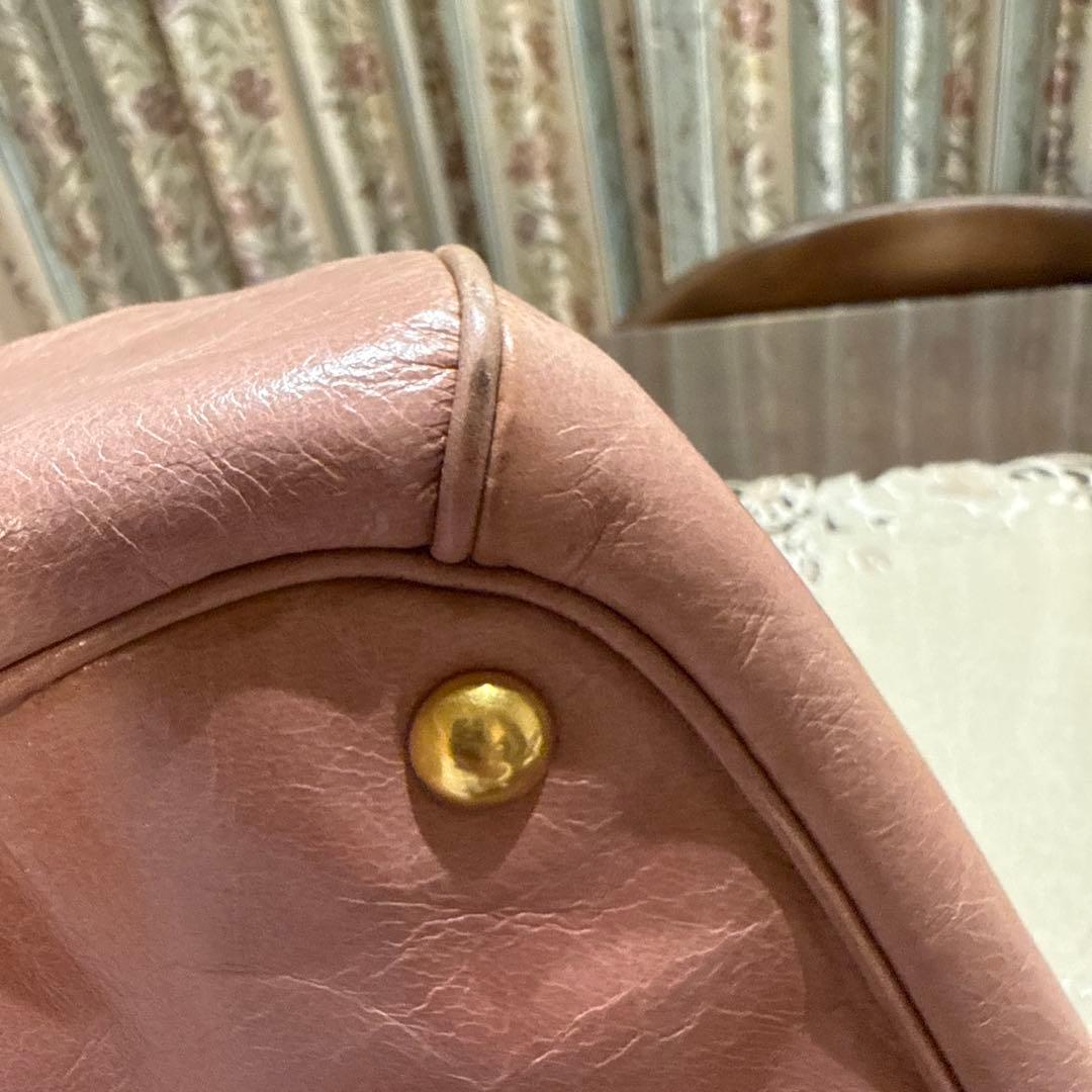 miu miu ピンク ハンドバッグ