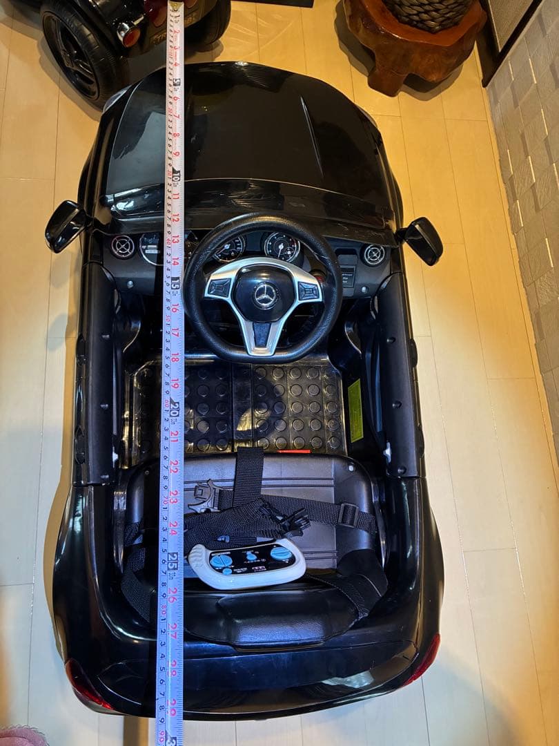 AMG バイクと車のセット LEDライト付き