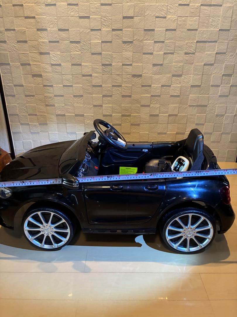 AMG バイクと車のセット LEDライト付き