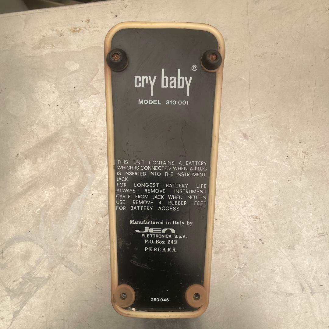 JEN CryBaby 310.001 ワウペダル 1979年製 ケース付
